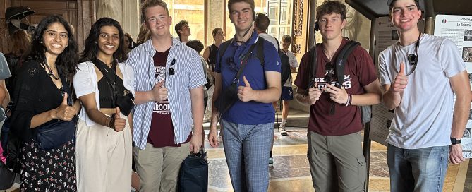 Students in Vatican Museum